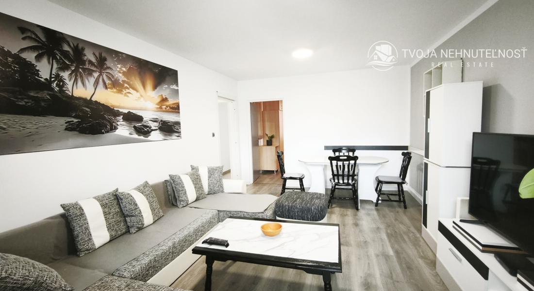 Voľný ihneď ... prenájom zrekonštruovaný 2 izbový byt s loggiou Československej armády, zariadený