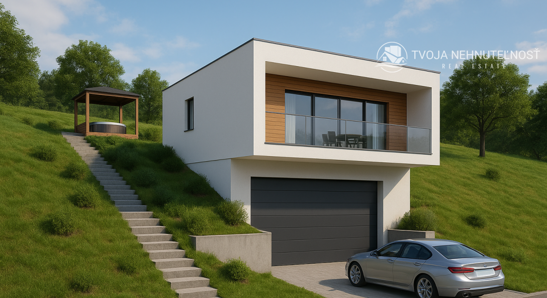 Stavebný pozemok Prešov, Zajačia ulica, vhodný na terasovú výstavbu, s nádherným výhľadom