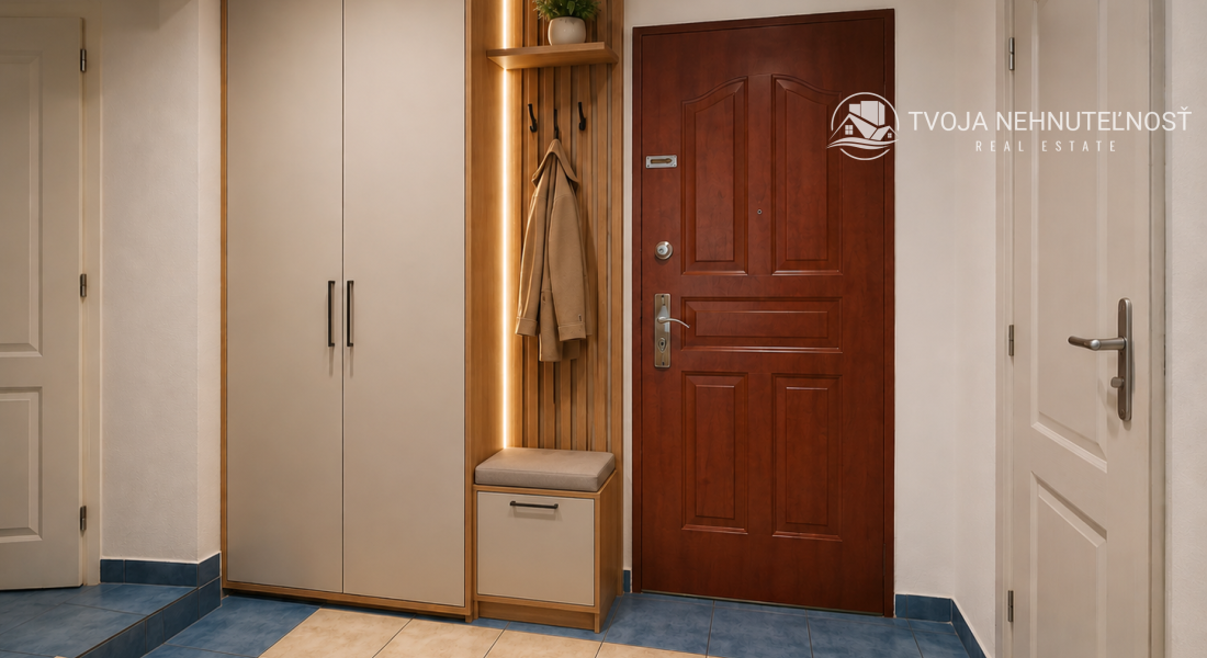 Kúpou voľný 3 izbový byt Sekčov Martina Benku, 59 m2, zariadený, s balkónom