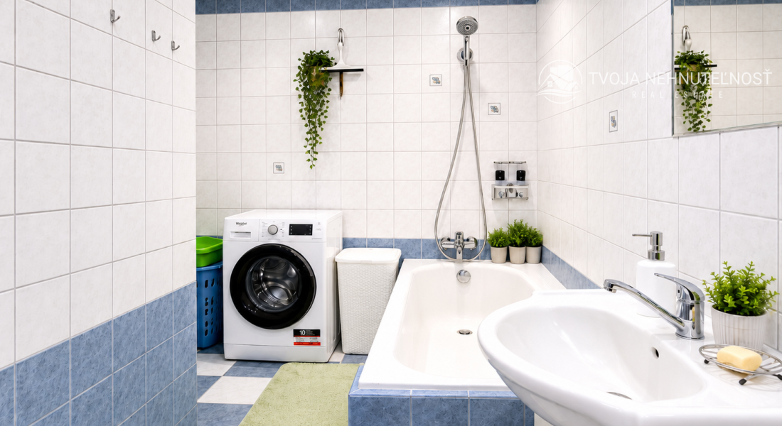 Kúpou voľný 3 izbový byt Sekčov Martina Benku, 59 m2, zariadený, s balkónom