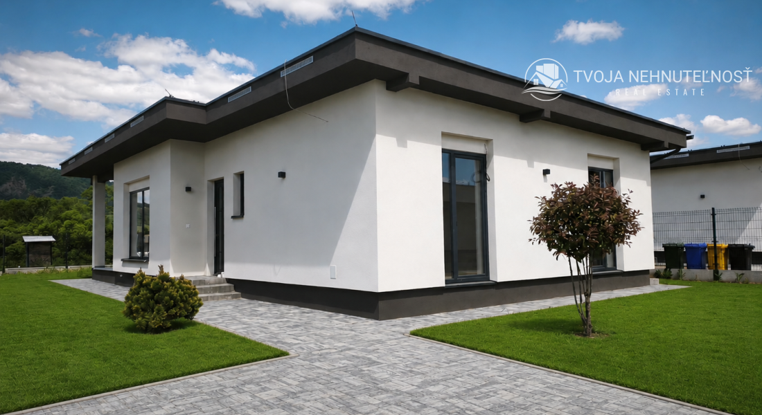 Posledný 4 izbový dom vo vyhotovení  ŠTANDARD s pozemkom 501 m2 FINTICE-GRIBĽOVEC