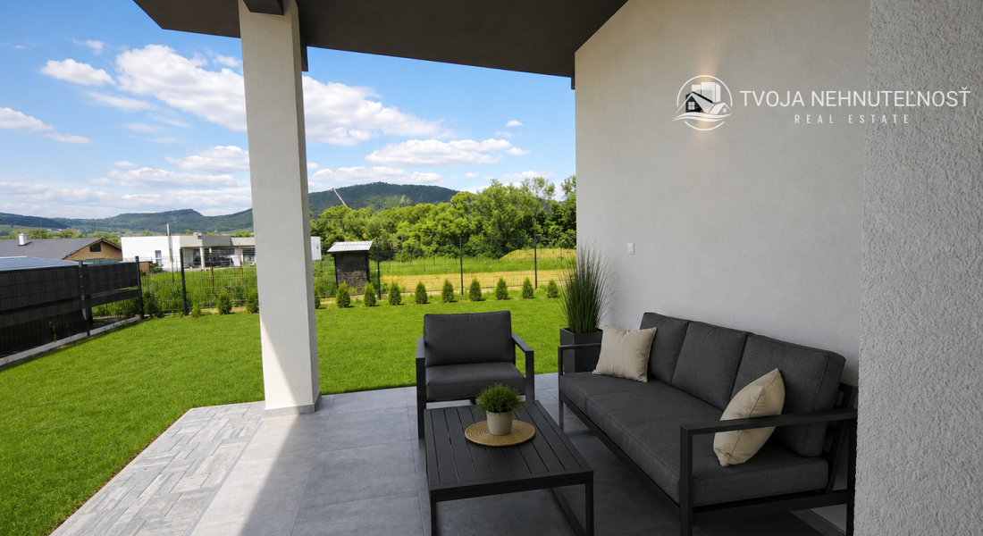 Posledný 4 izbový dom vo vyhotovení  ŠTANDARD s pozemkom 501 m2 FINTICE-GRIBĽOVEC