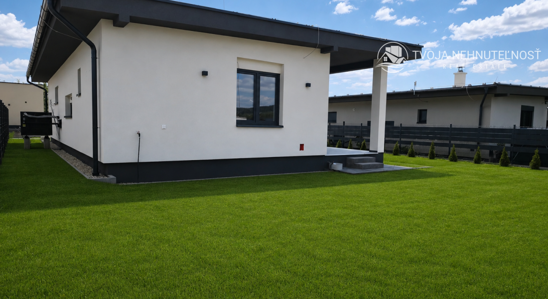 Posledný 4 izbový dom vo vyhotovení  ŠTANDARD s pozemkom 501 m2 FINTICE-GRIBĽOVEC