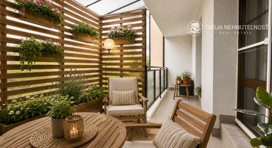 Komfortný veľký 2 izbový byt s garážou, loggia 16 m2, krb, Veselá ulica Prešov