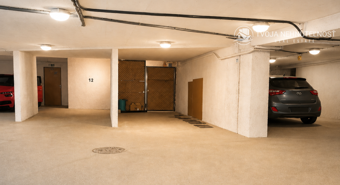 Komfortný veľký 2 izbový byt s garážou, loggia 16 m2, krb, Veselá ulica Prešov