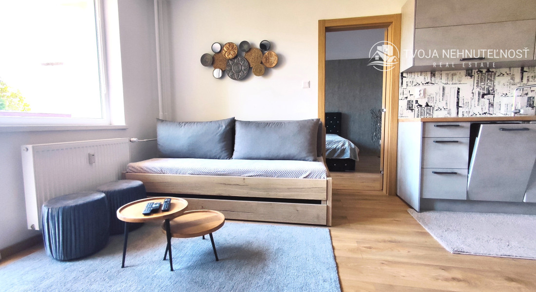 Na prenájom supermoderný 2 izbový byt s dvomi loggiami v centre mesta pri OC NOVUM, Kúpeľná