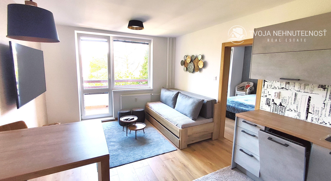 Na prenájom supermoderný 2 izbový byt s dvomi loggiami v centre mesta pri OC NOVUM, Kúpeľná
