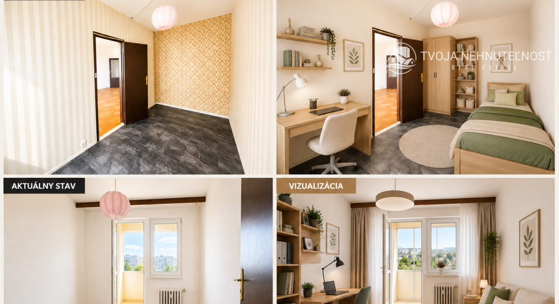 4 izby, 83 m² a panoramatický výhľad,ktorý sa nerekonštruuje - Urxova, Prešov