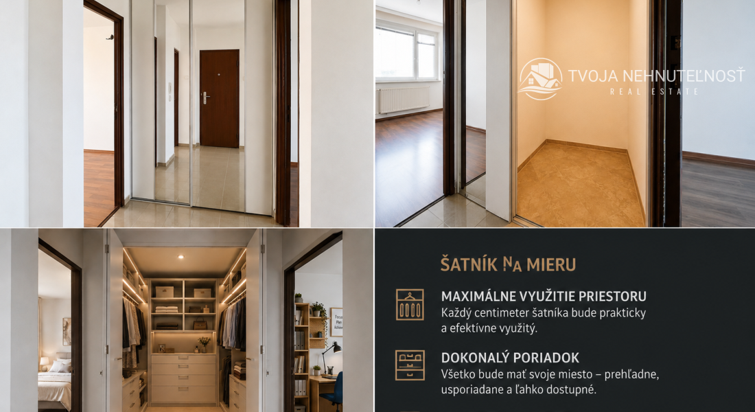 4 izby, 83 m² a panoramatický výhľad,ktorý sa nerekonštruuje - Urxova, Prešov