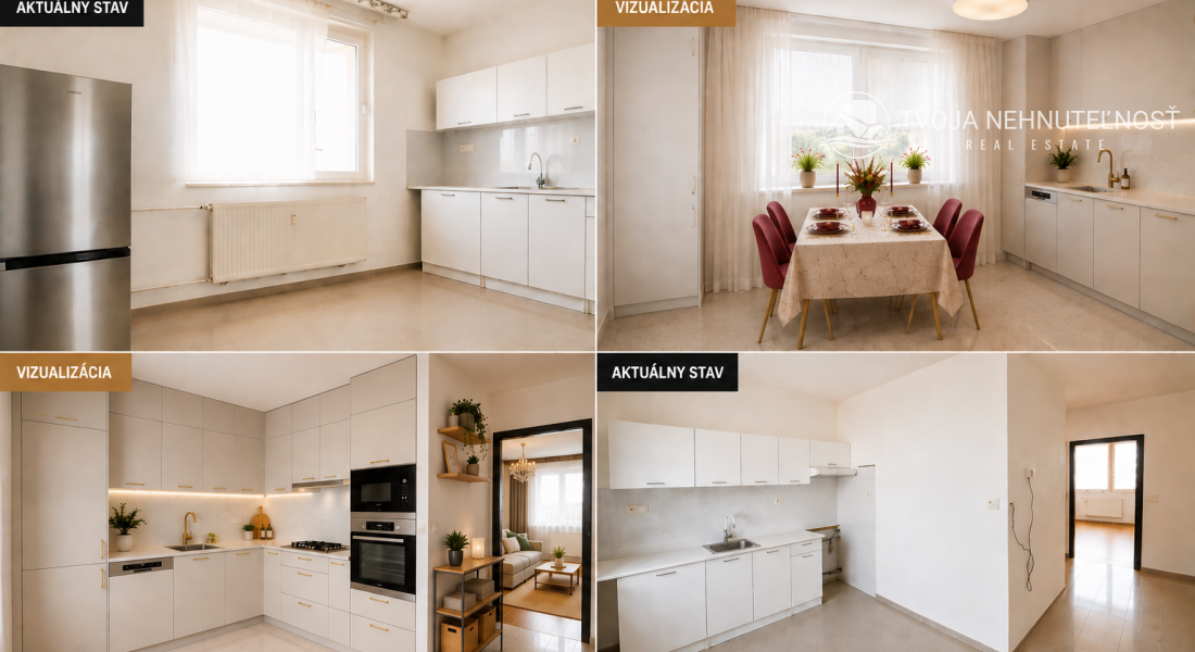 4 izby, 83 m² a panoramatický výhľad,ktorý sa nerekonštruuje - Urxova, Prešov