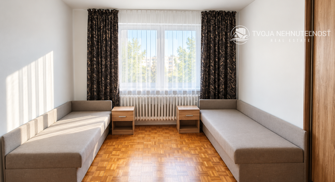 UBYTOVANIE PRE FIRMY A PRACOVNÉ TÍMY – 5 IZIEB | 10–13 OSÔB | PARKOVANIE | SKLADOVÉ PRIESTORY