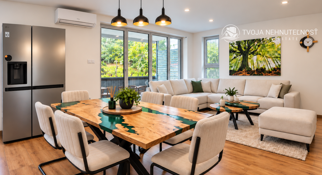 Reprezentatívny 3-izbový byt 90 m² + 12 m² balkón + GARÁŽ | Sídlisko III