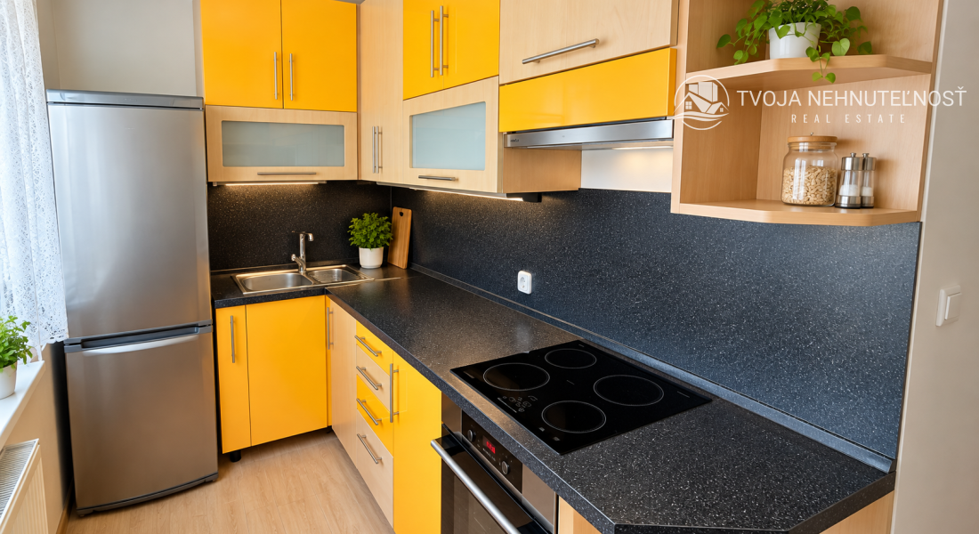 PRENÁJOM | 2-izbový byt so zasklenou loggiou v centre Prešova – 49 m²