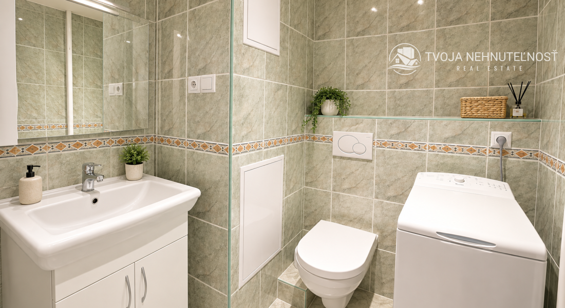 PRENÁJOM | 2-izbový byt so zasklenou loggiou v centre Prešova – 49 m²