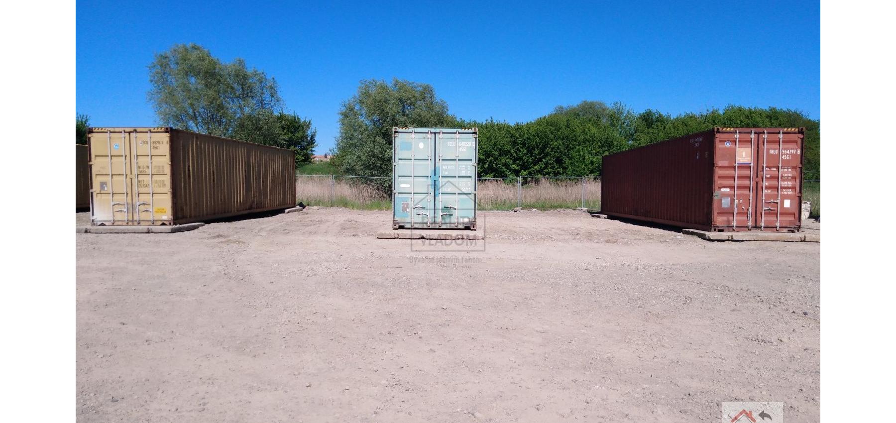 Lodný kontajner 40" HC, rozmer 12 x 2,5 x 2,7 m, ĽUBOTICE.