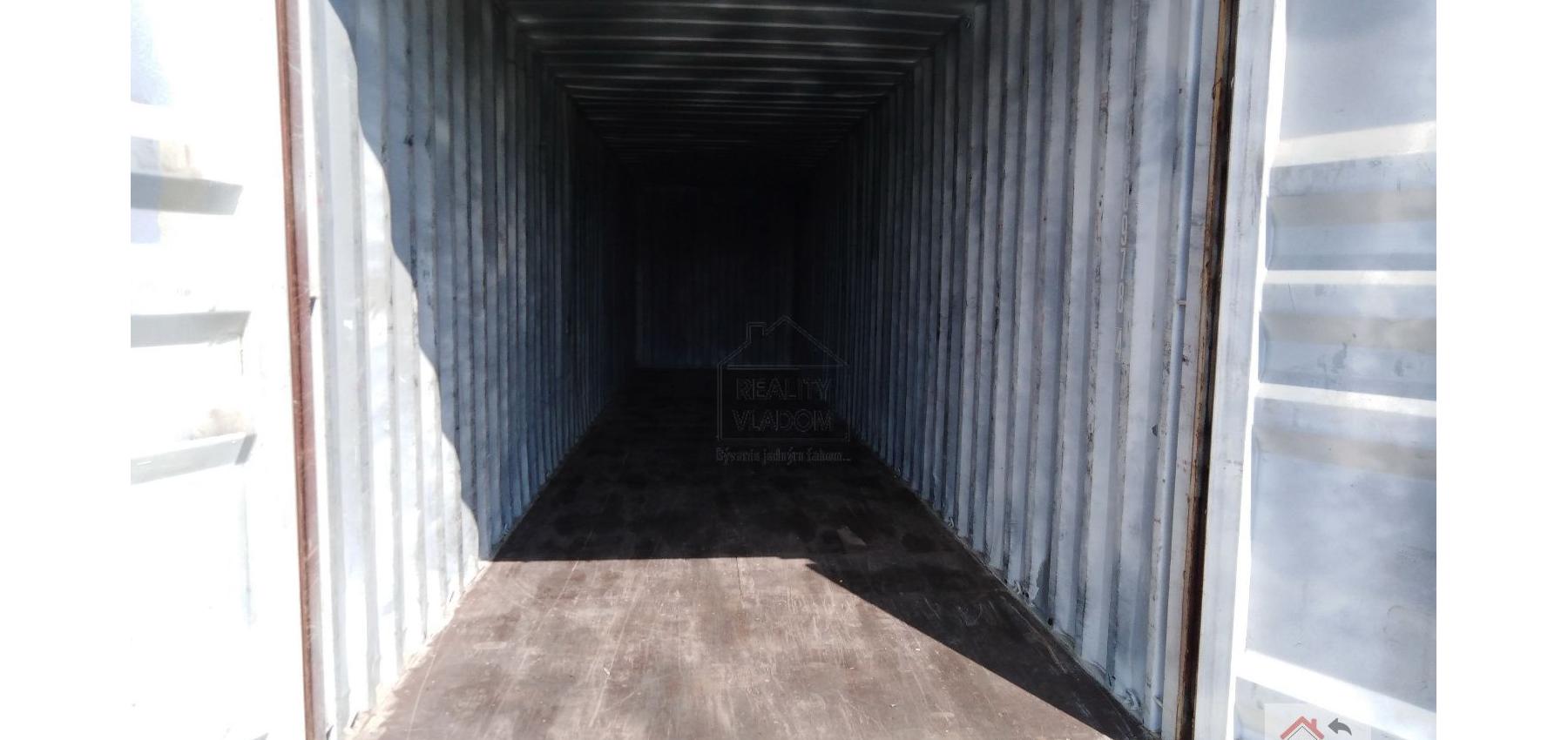 Lodný kontajner 40" HC, rozmer 12 x 2,5 x 2,7 m, ĽUBOTICE.