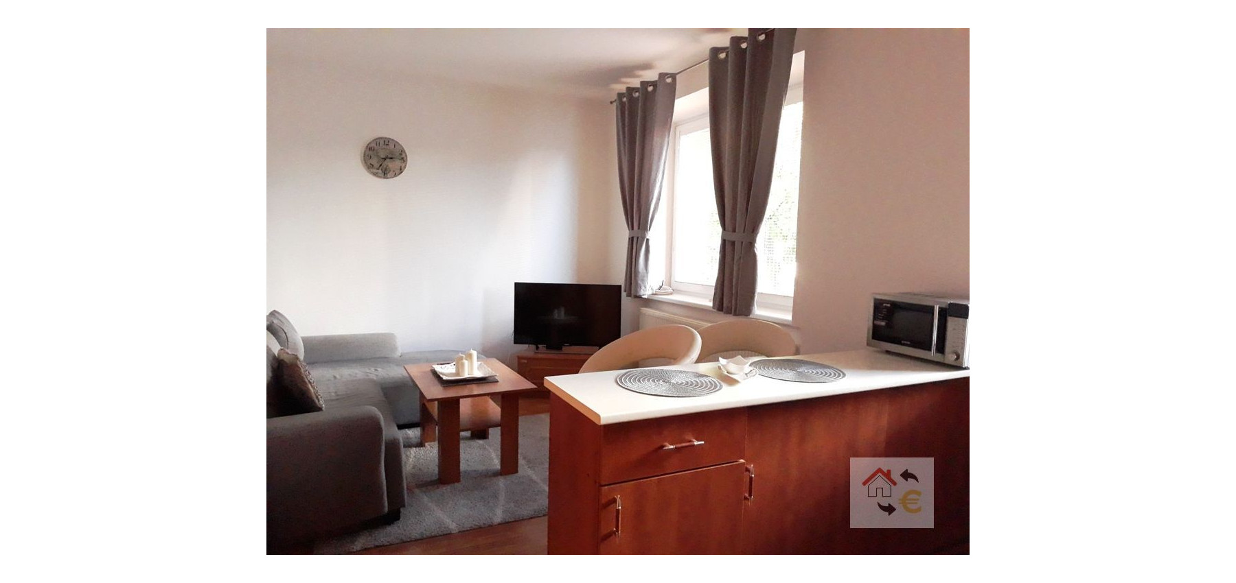 Voľný od 1.12.2025... 2 izbový byt s parkovacím miestom Budovateľská Prešov - zariadený