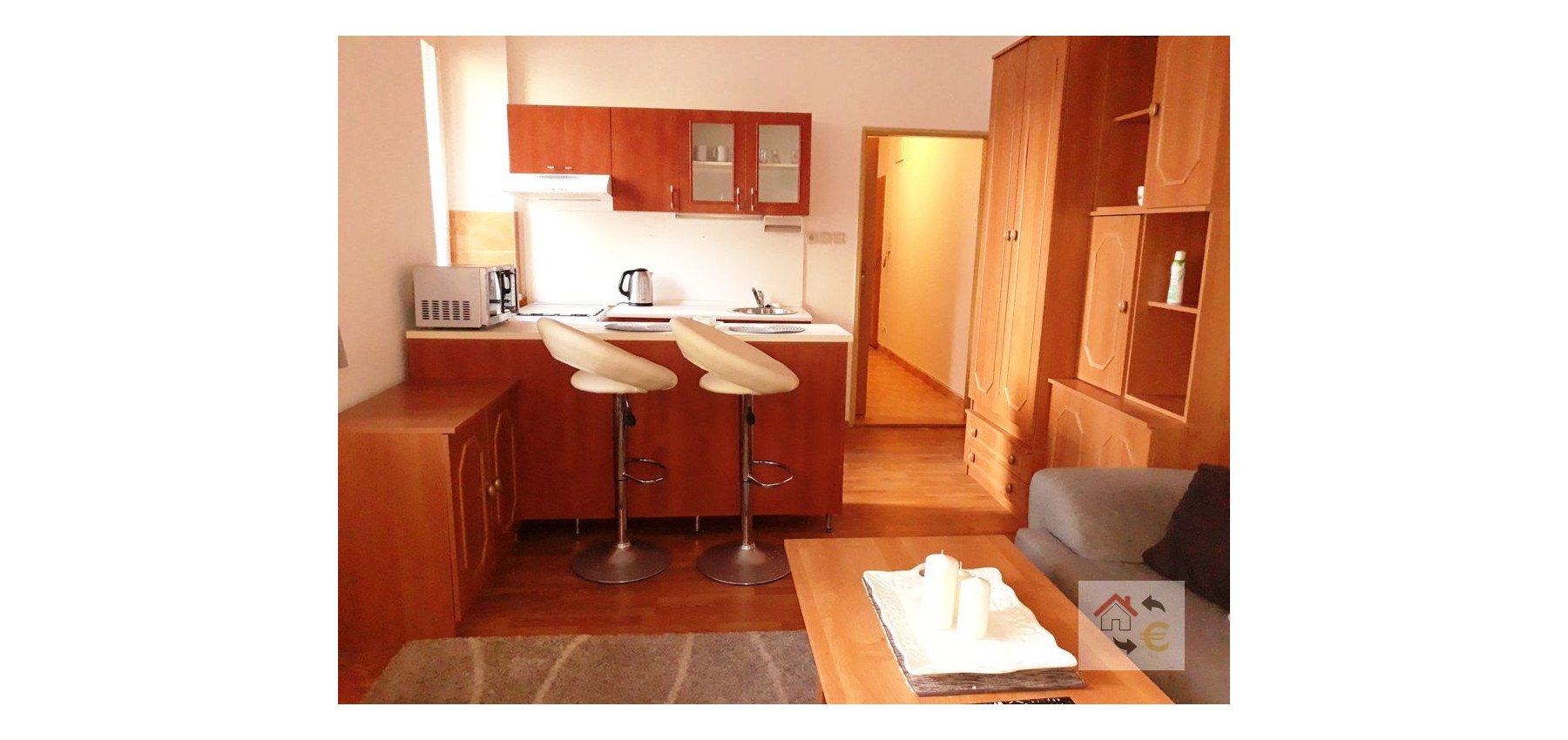 Voľný od 1.12.2025... 2 izbový byt s parkovacím miestom Budovateľská Prešov - zariadený