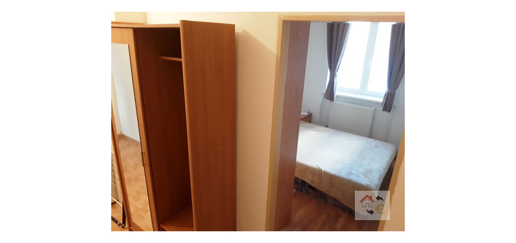 Voľný od 1.12.2025... 2 izbový byt s parkovacím miestom Budovateľská Prešov - zariadený