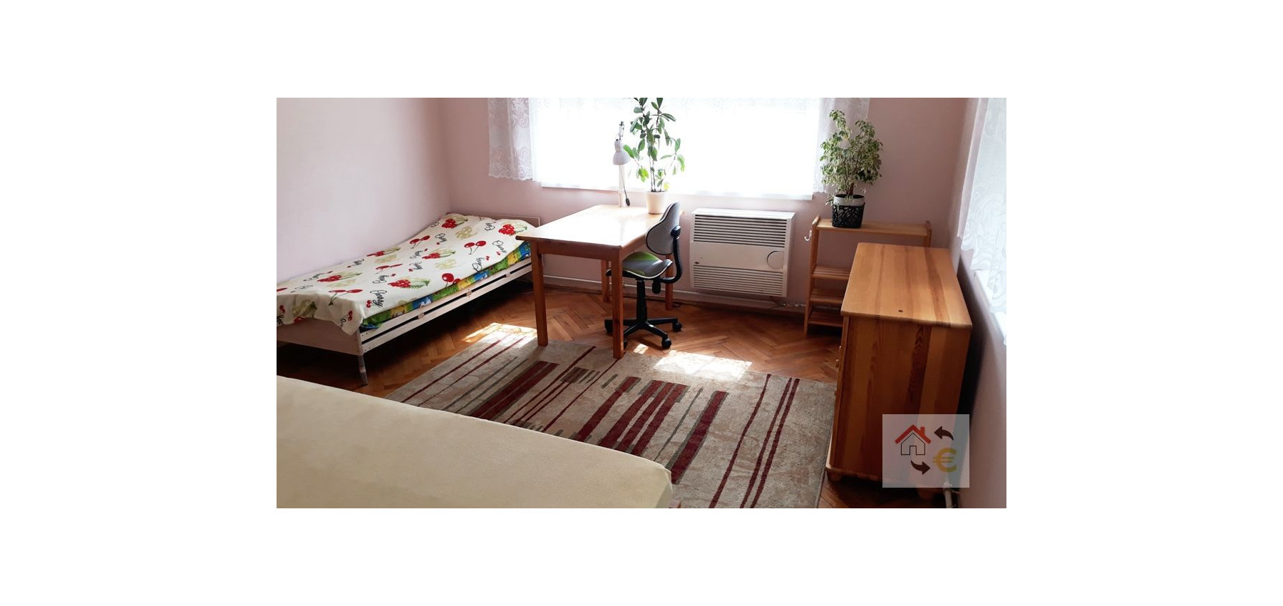 Prenajatý do 1.9.2026... Priestranný tehlový 3 izbový byt v centre mesta, zariadený