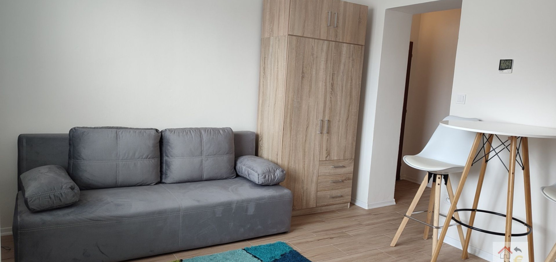 Prenajatá do 1.9.2026 - zariadená garsónka 20 m2 komplet rekonštrukcia