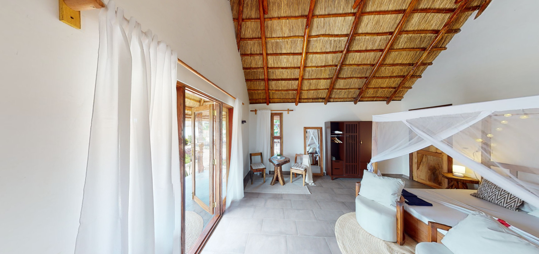 Zaria resort Zanzibar - dovolenkový prenájom bungalovu so záhradou pre dve osoby