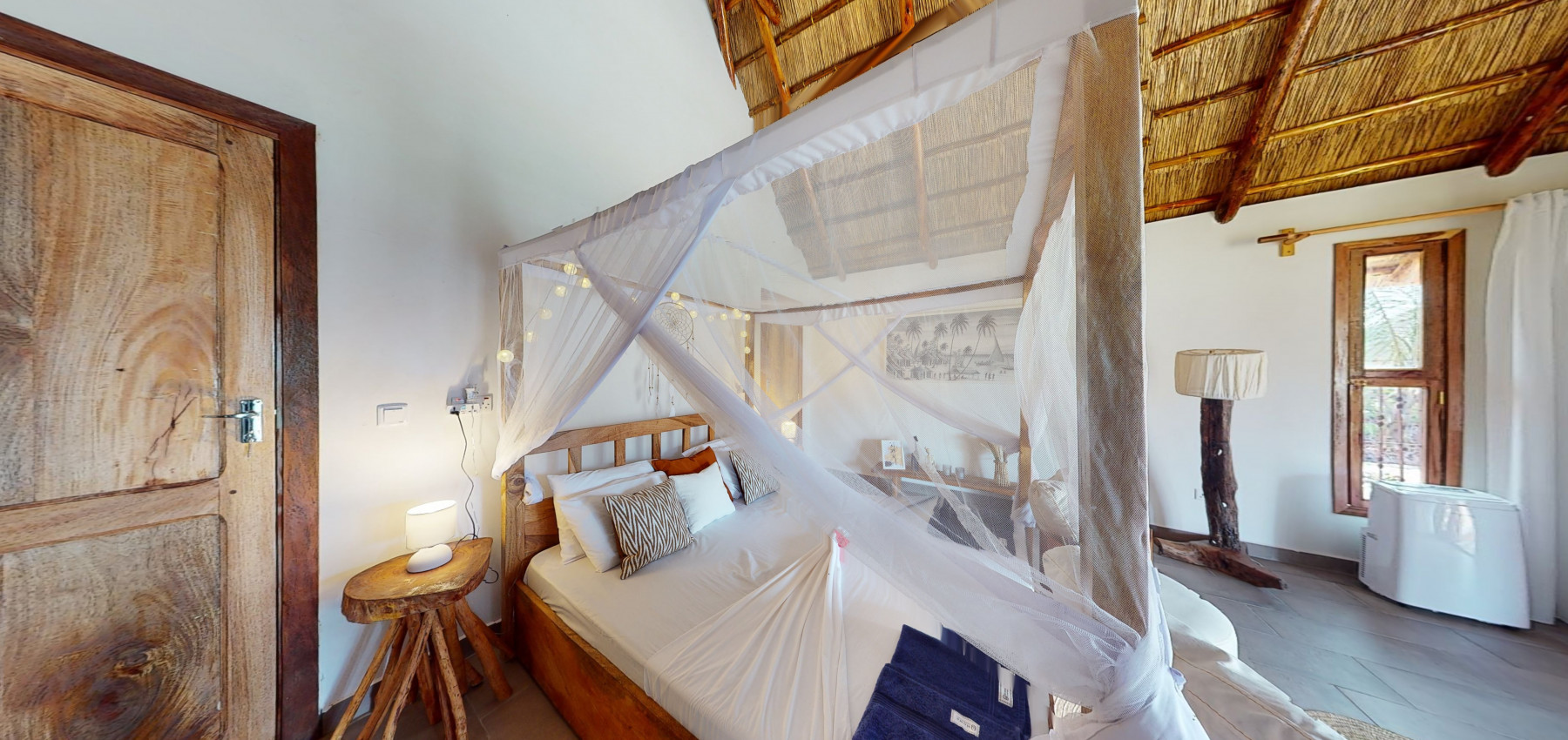 Zaria resort Zanzibar - dovolenkový prenájom bungalovu so záhradou pre dve osoby