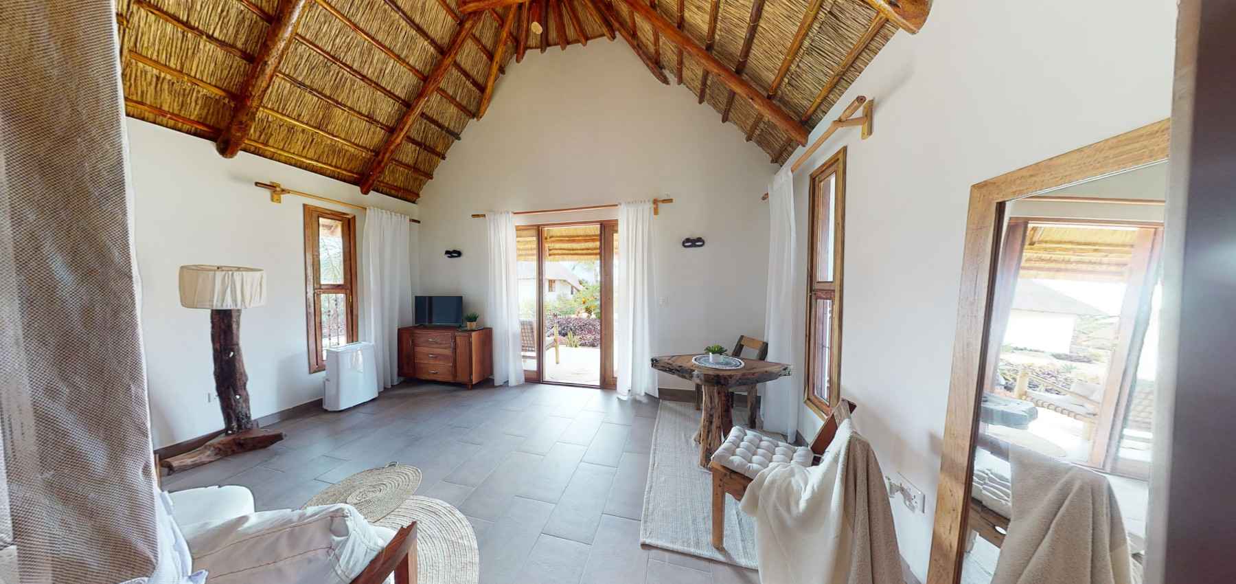 Zaria resort Zanzibar - dovolenkový prenájom bungalovu so záhradou pre dve osoby