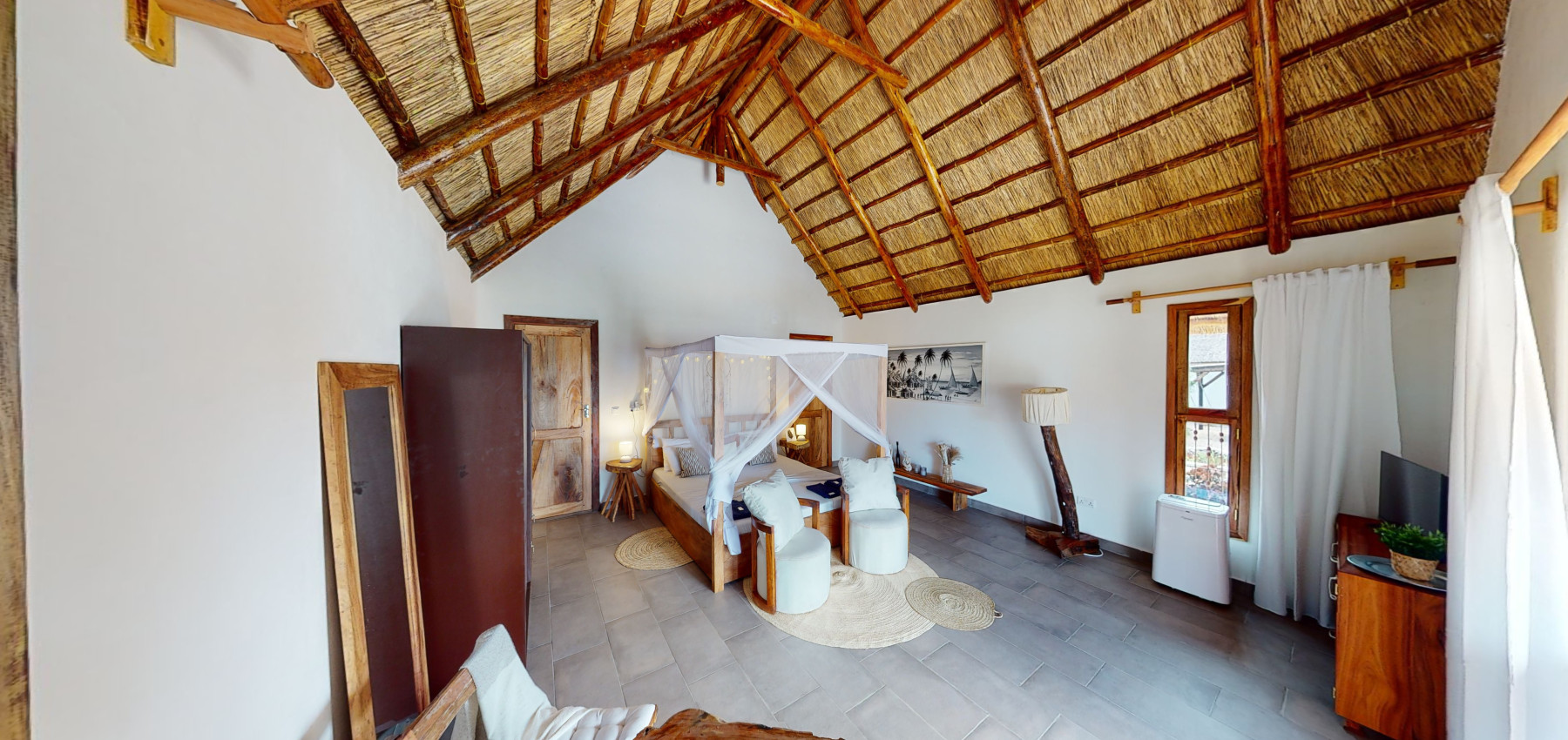 Zaria resort Zanzibar - dovolenkový prenájom bungalovu so záhradou pre dve osoby