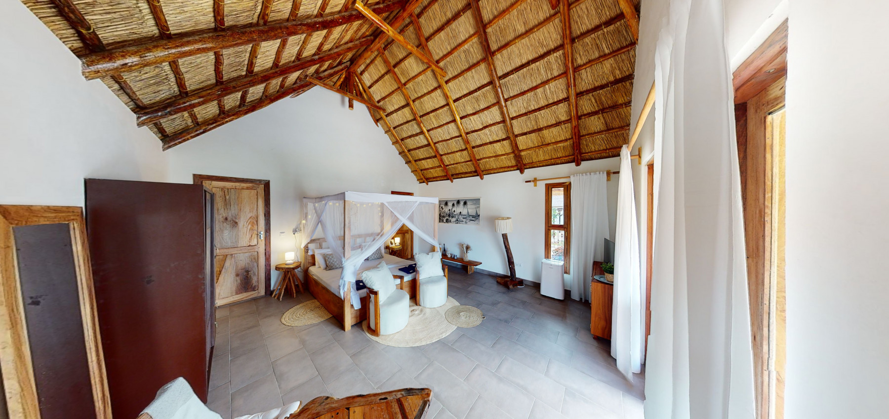 Zaria resort Zanzibar - dovolenkový prenájom bungalovu so záhradou pre dve osoby