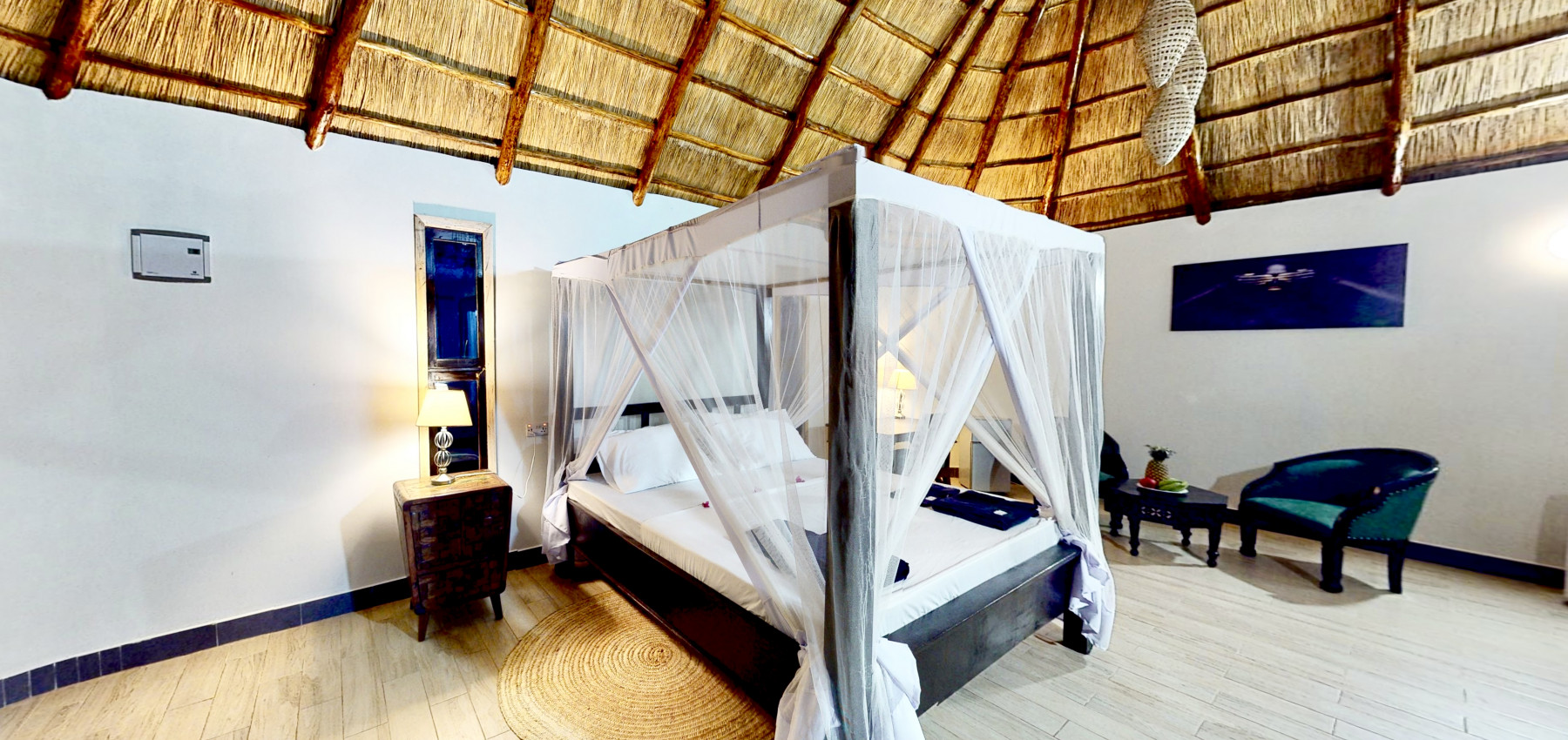 Zaria resort Zanzibar - dovolenkový prenájom bungalovu so záhradou pre pár D03