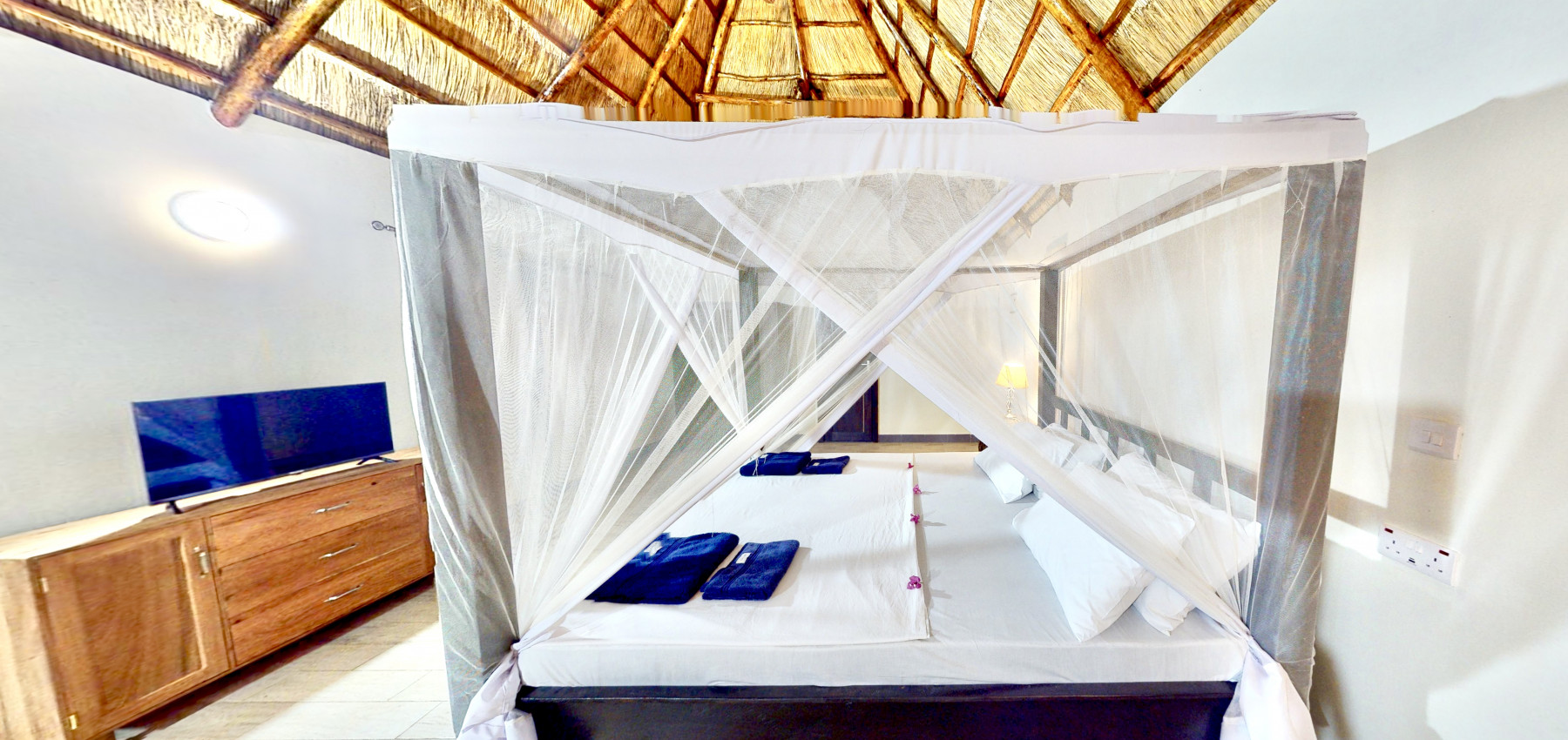 Zaria resort Zanzibar - dovolenkový prenájom bungalovu so záhradou pre pár D03