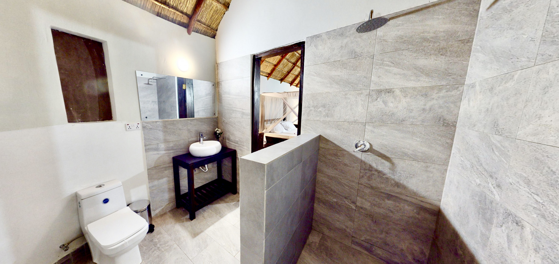 Zaria resort Zanzibar - dovolenkový prenájom bungalovu so záhradou pre pár D03