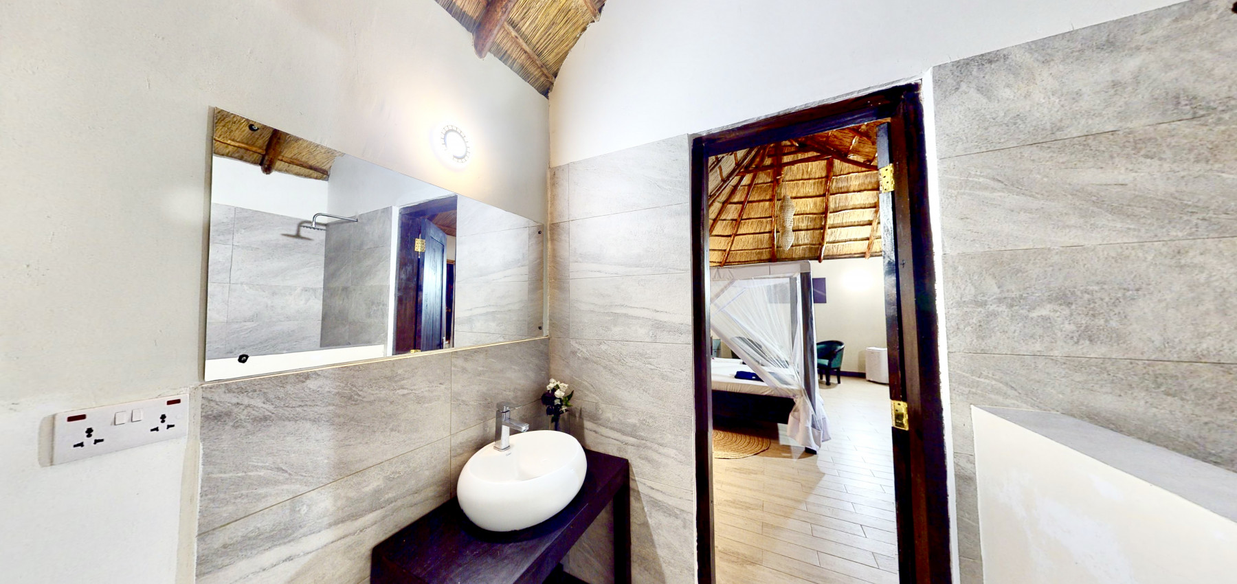 Zaria resort Zanzibar - dovolenkový prenájom bungalovu so záhradou pre pár D03