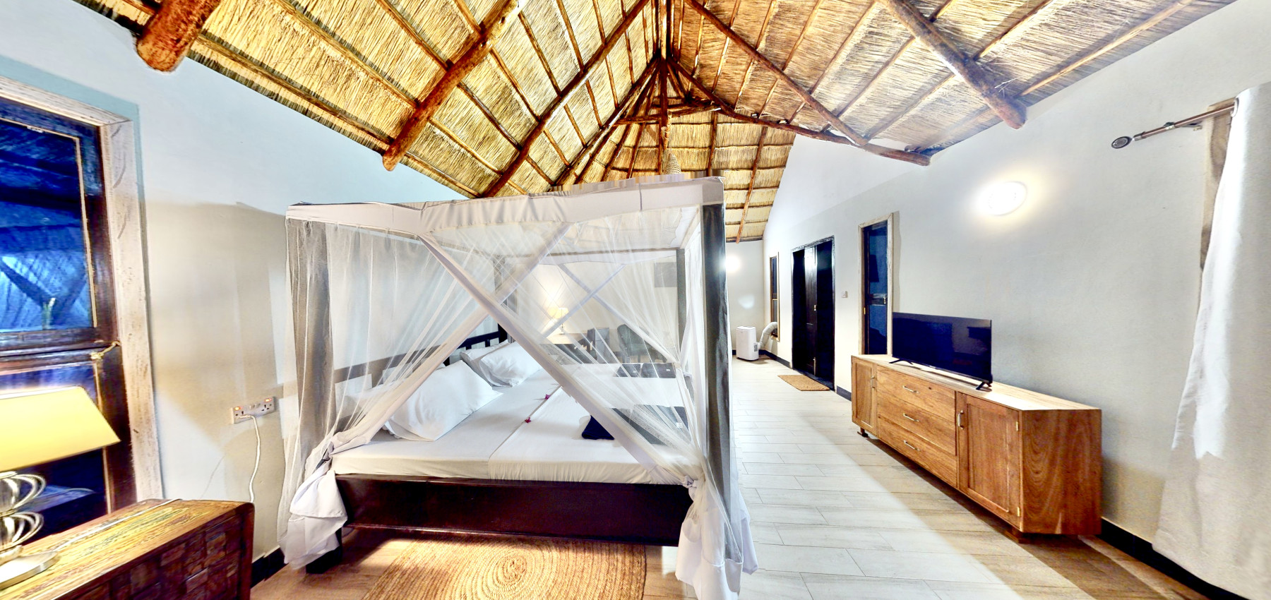 Zaria resort Zanzibar - dovolenkový prenájom bungalovu so záhradou pre pár D03