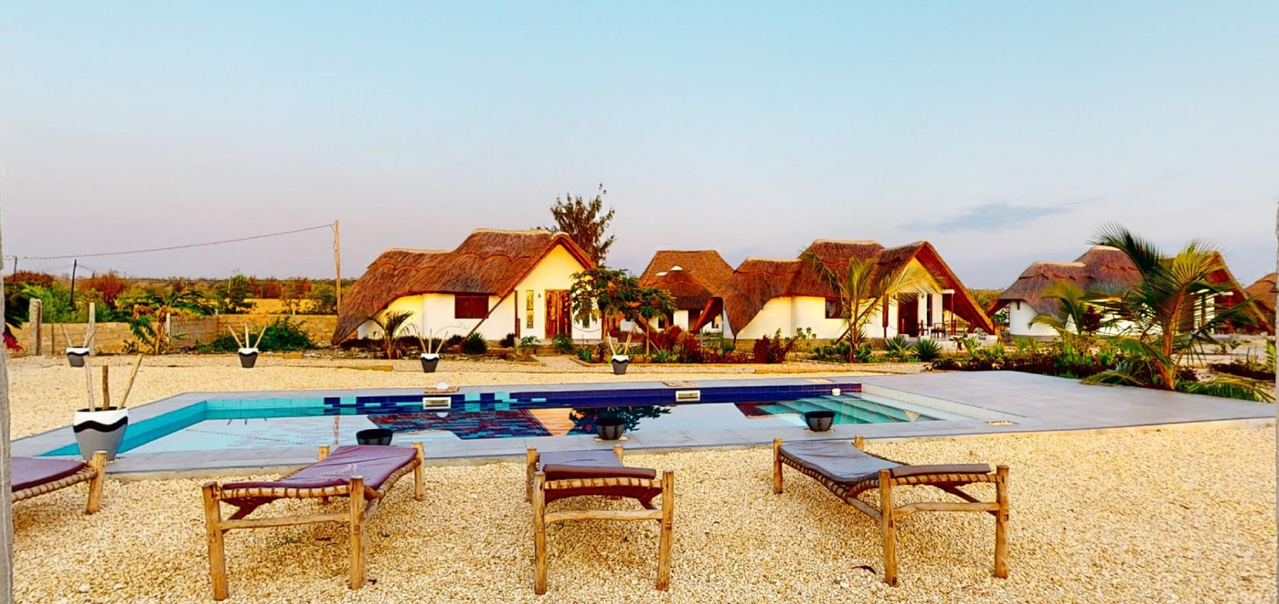 Zaria resort Zanzibar - dovolenkový prenájom bungalovu so záhradou pre pár D03