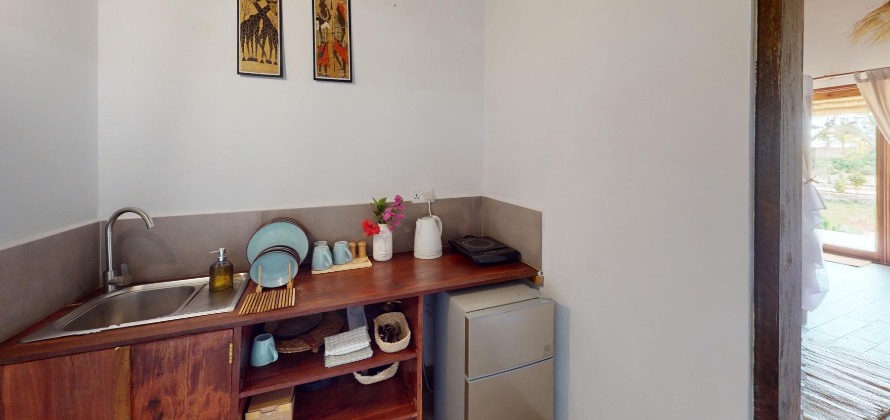 Zaria resort Zanzibar - dovolenkový prenájom bungalovu so záhradou pre romantický pár D05