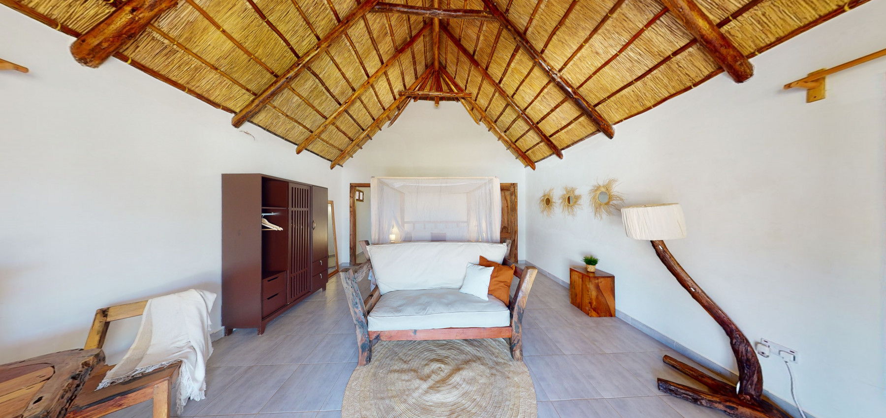 Zaria resort Zanzibar - dovolenkový prenájom bungalovu so záhradou pre dve osoby D07