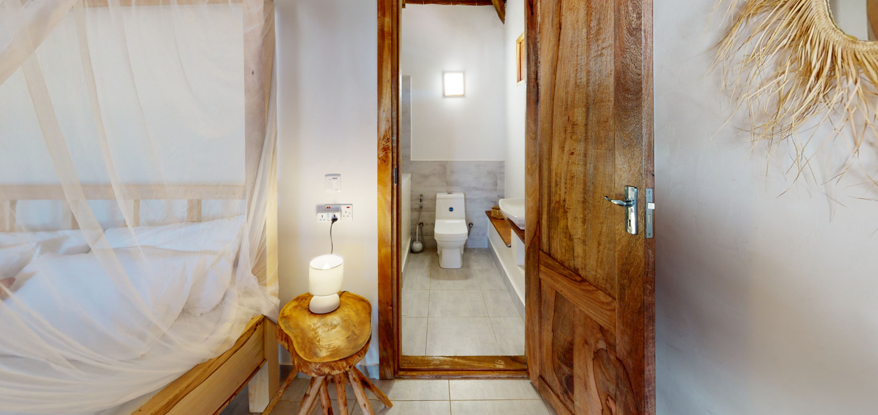 Zaria resort Zanzibar - dovolenkový prenájom bungalovu so záhradou pre dve osoby D07