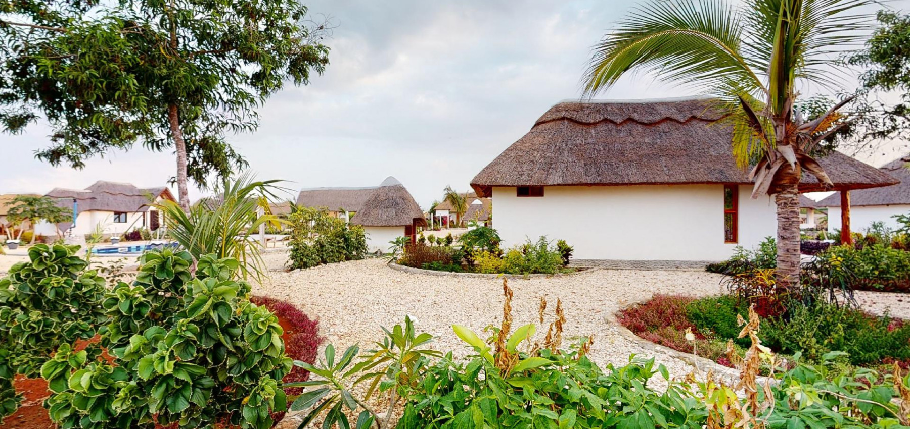 Zaria resort Zanzibar - dovolenkový prenájom bungalovu so záhradou pre dve osoby D07