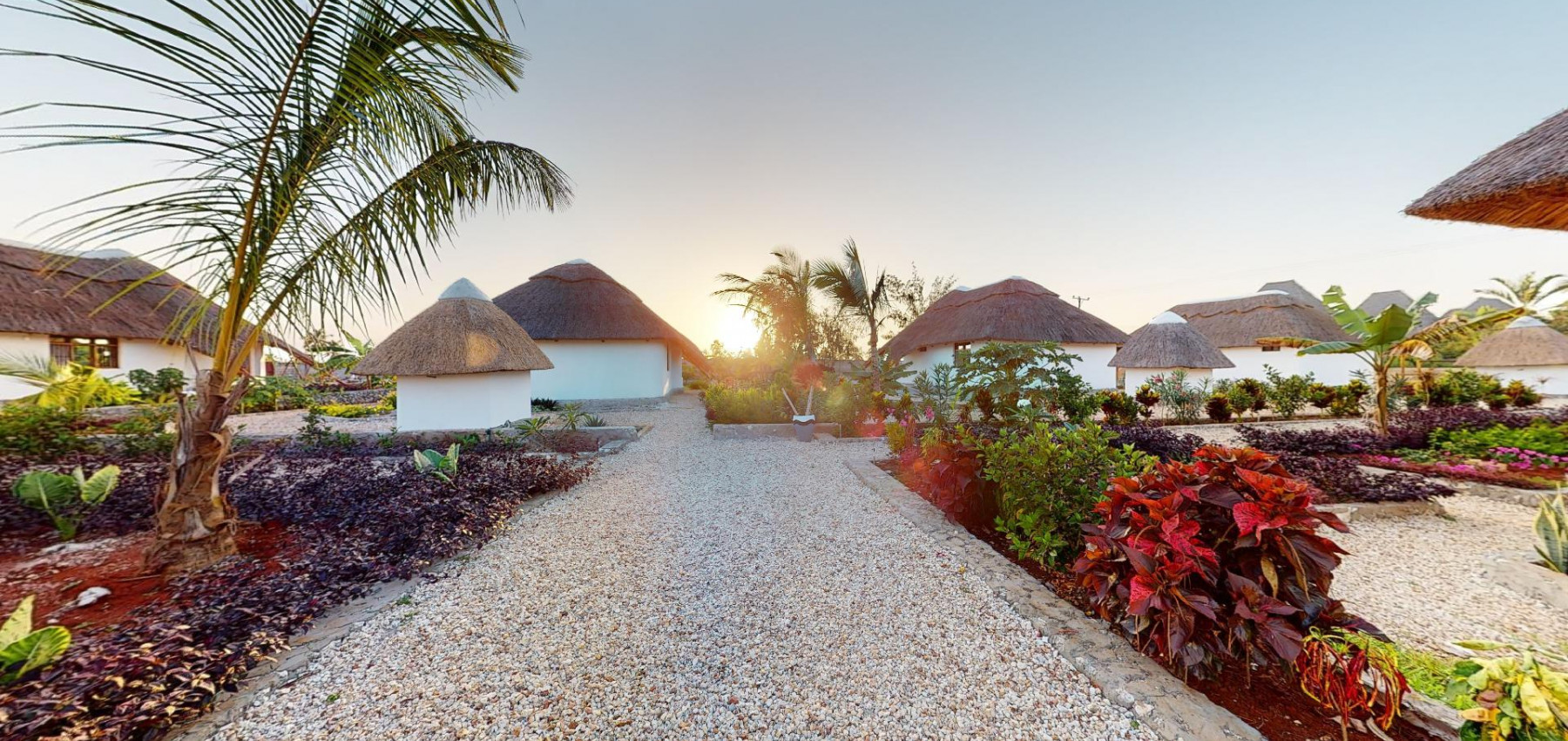 Zaria resort Zanzibar - dovolenkový prenájom bungalovu so záhradou pre dve osoby D07