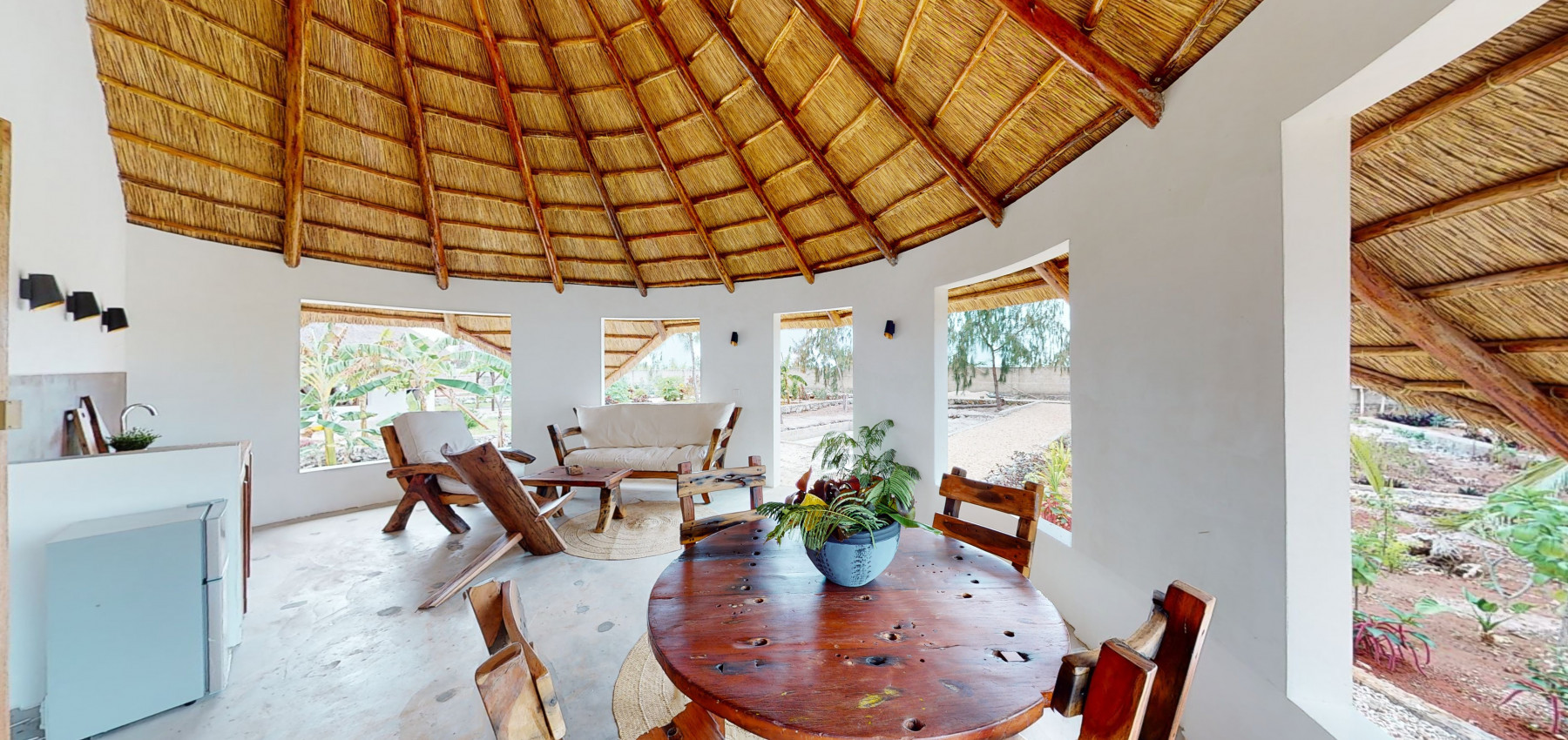 Zaria resort Zanzibar - dovolenkový prenájom bungalovu s dvomi spálňami a záhradou pre dva páry D10