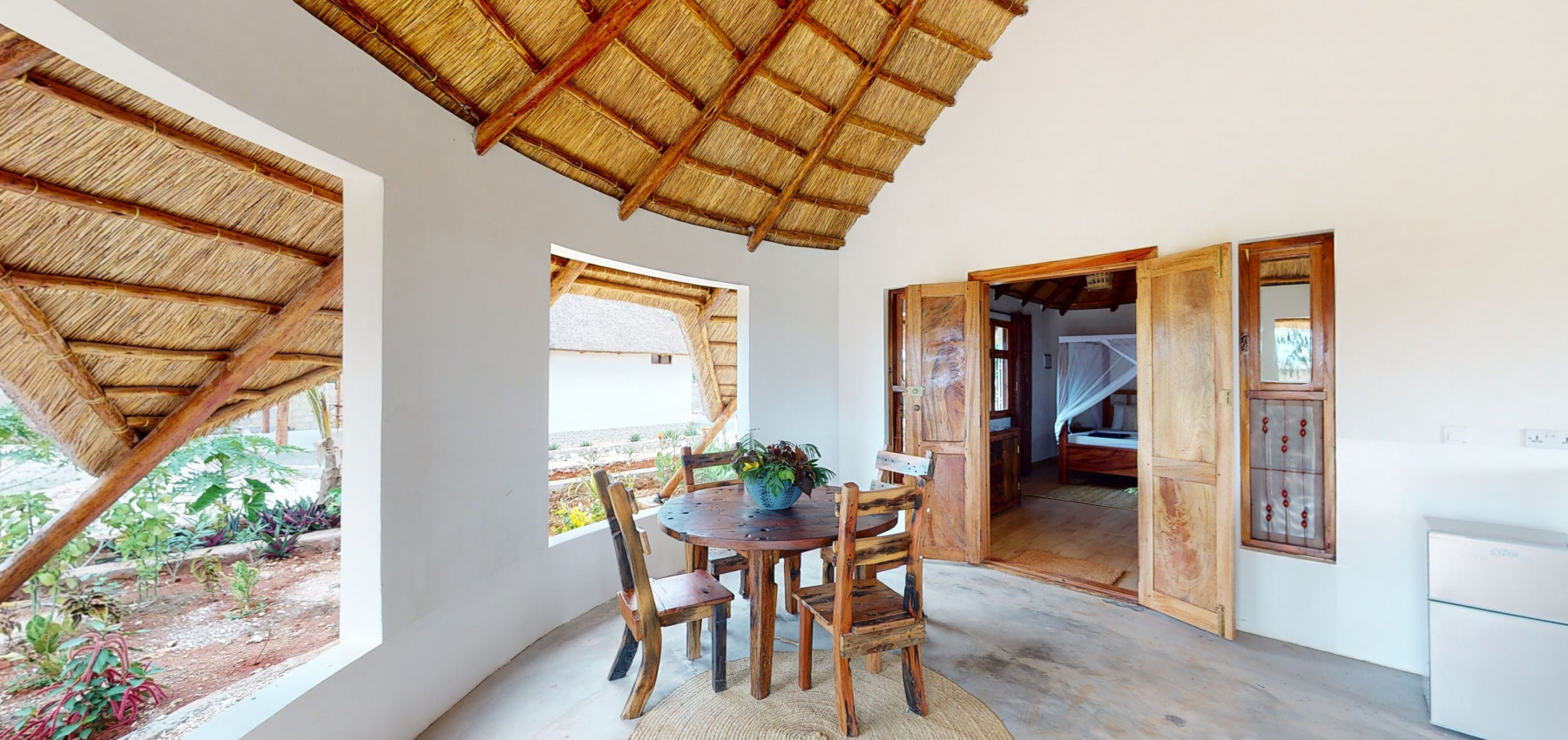 Zaria resort Zanzibar - dovolenkový prenájom bungalovu s dvomi spálňami a záhradou pre dva páry D10