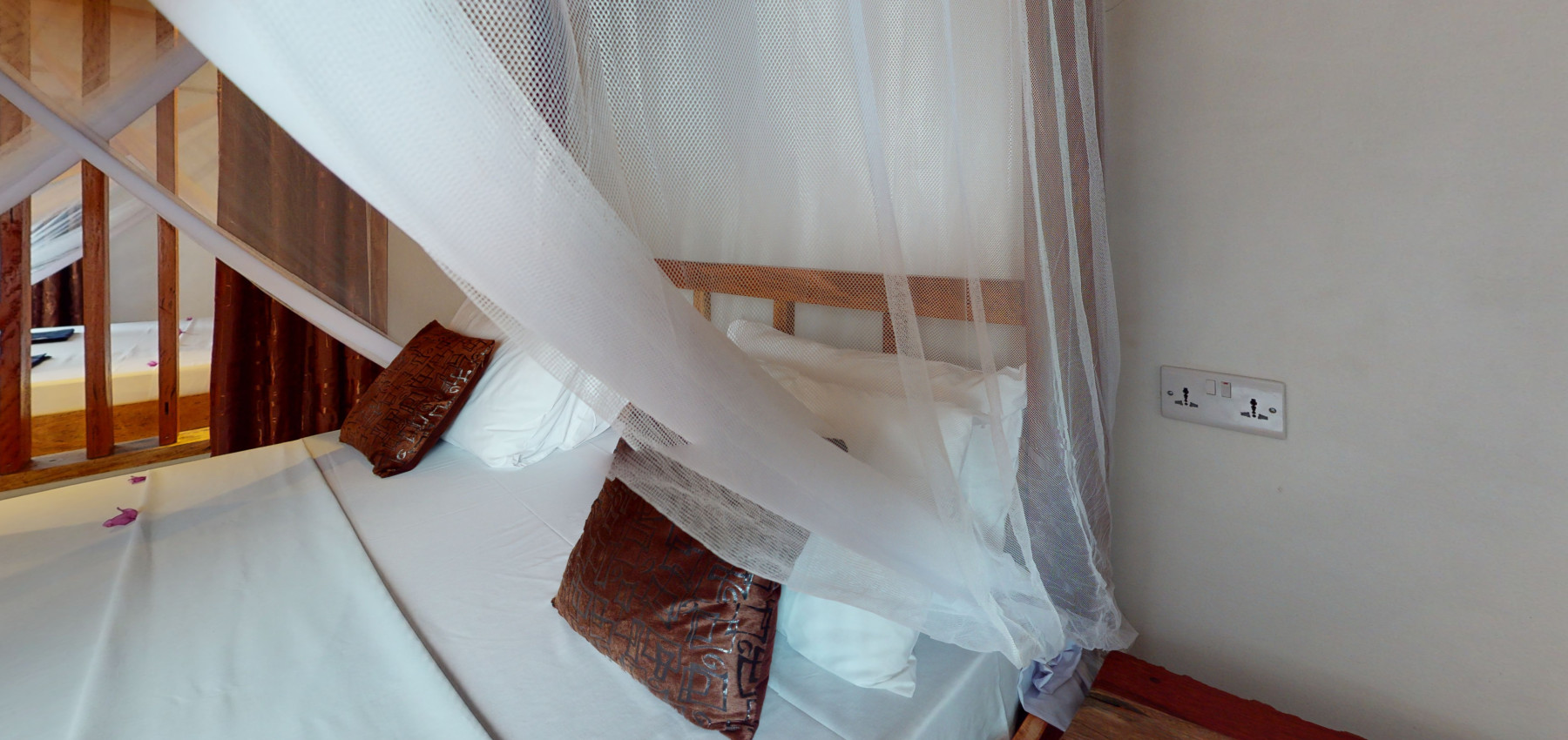 Zaria resort Zanzibar - dovolenkový prenájom bungalovu s dvomi spálňami a záhradou pre dva páry D10