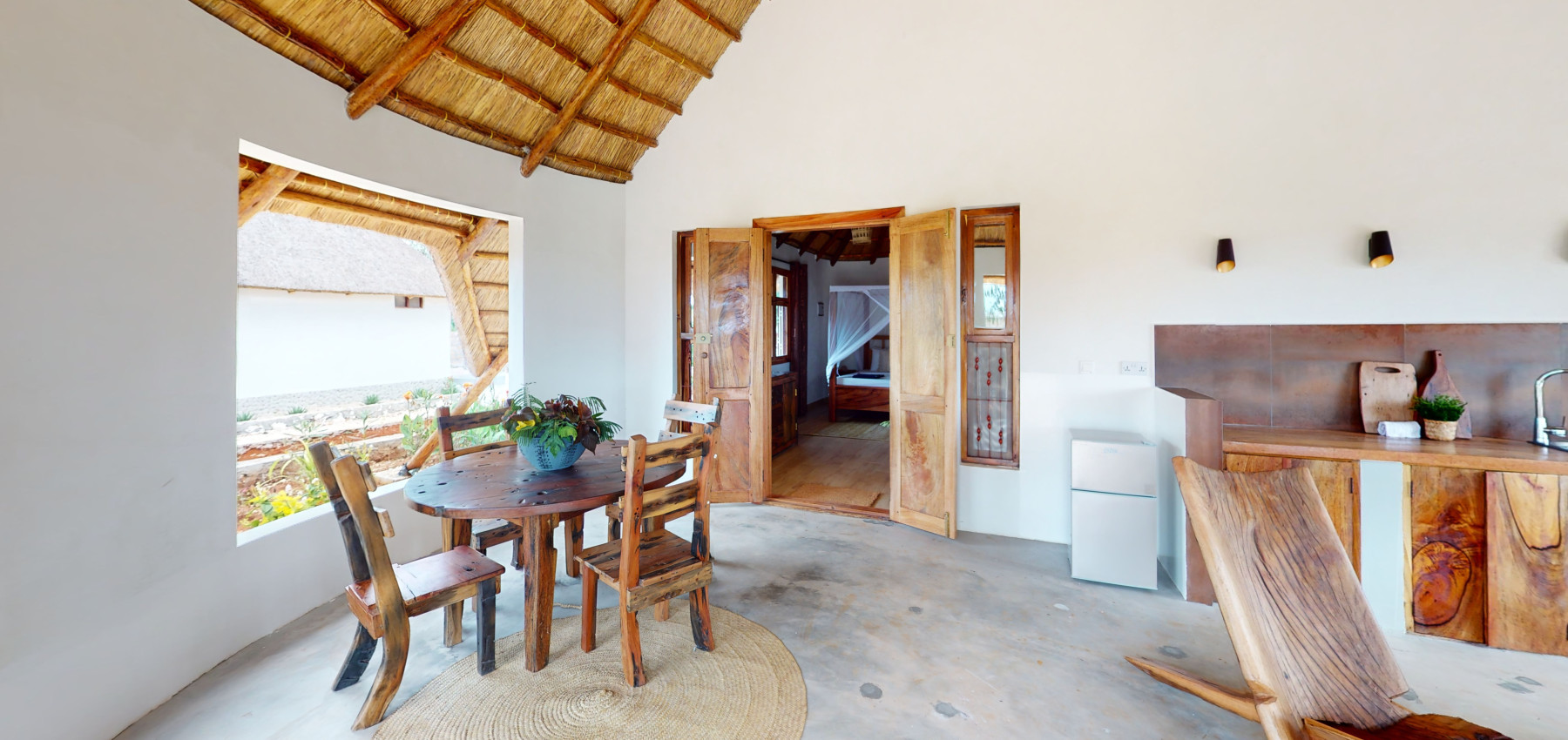 Zaria resort Zanzibar - dovolenkový prenájom bungalovu s dvomi spálňami a záhradou pre dva páry D10