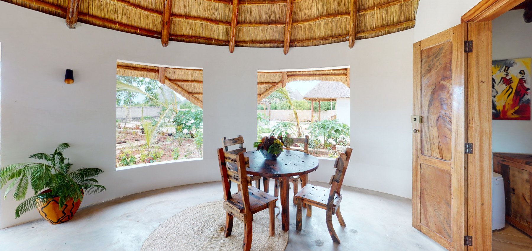 Zaria resort Zanzibar - dovolenkový prenájom bungalovu s dvomi spálňami a záhradou pre dva páry D10