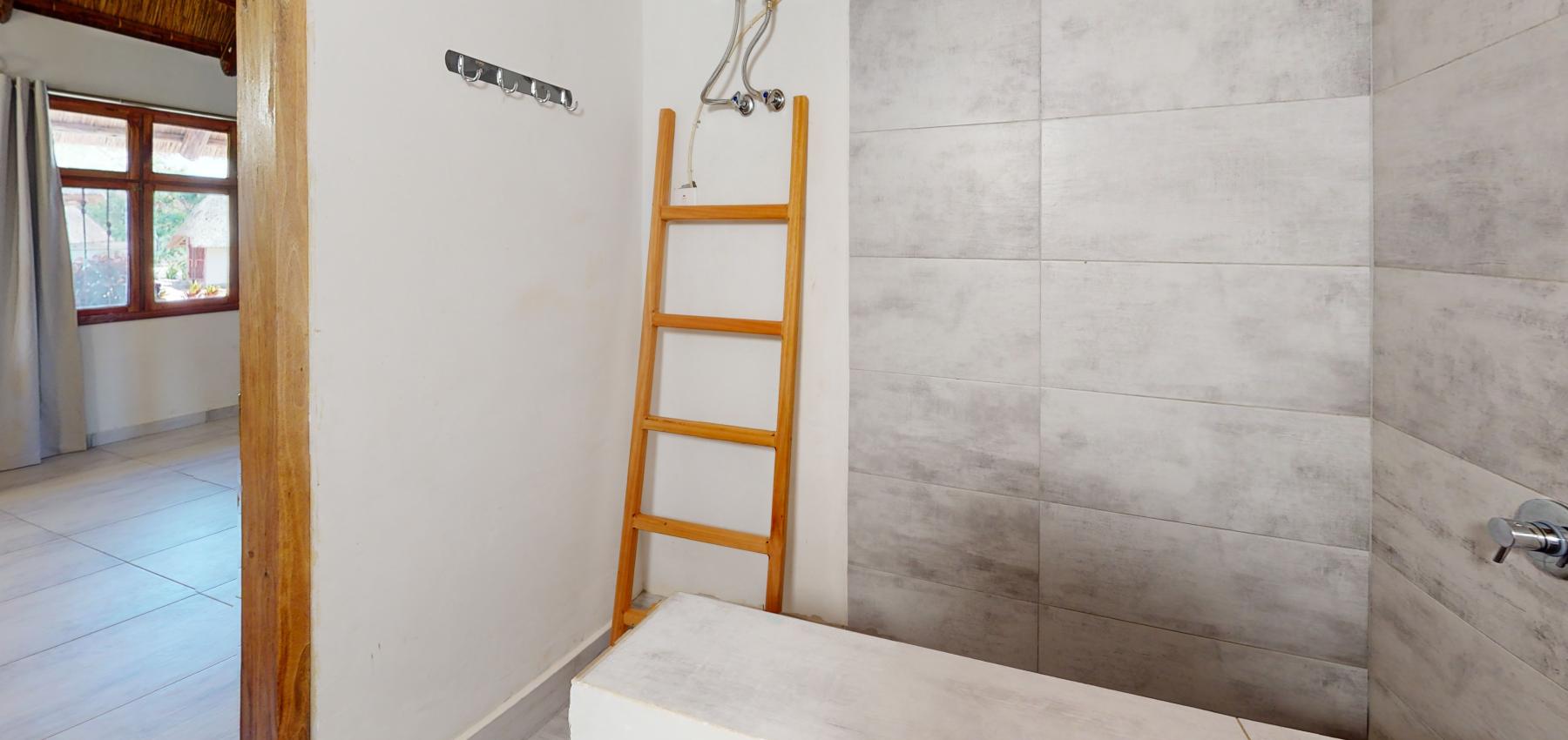 Zaria resort Zanzibar - dovolenkový prenájom bungalovu s dvomi spálňami a záhradou pre 2 páry D11