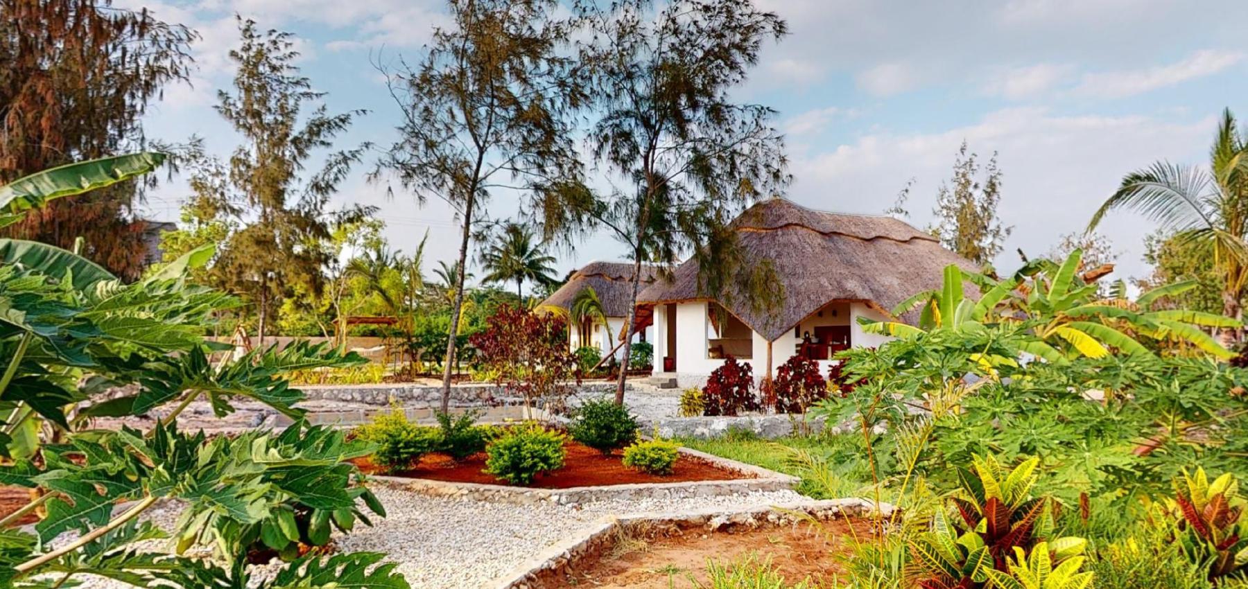 Zaria resort Zanzibar - dovolenkový prenájom bungalovu s dvomi spálňami a záhradou pre 2 páry D11