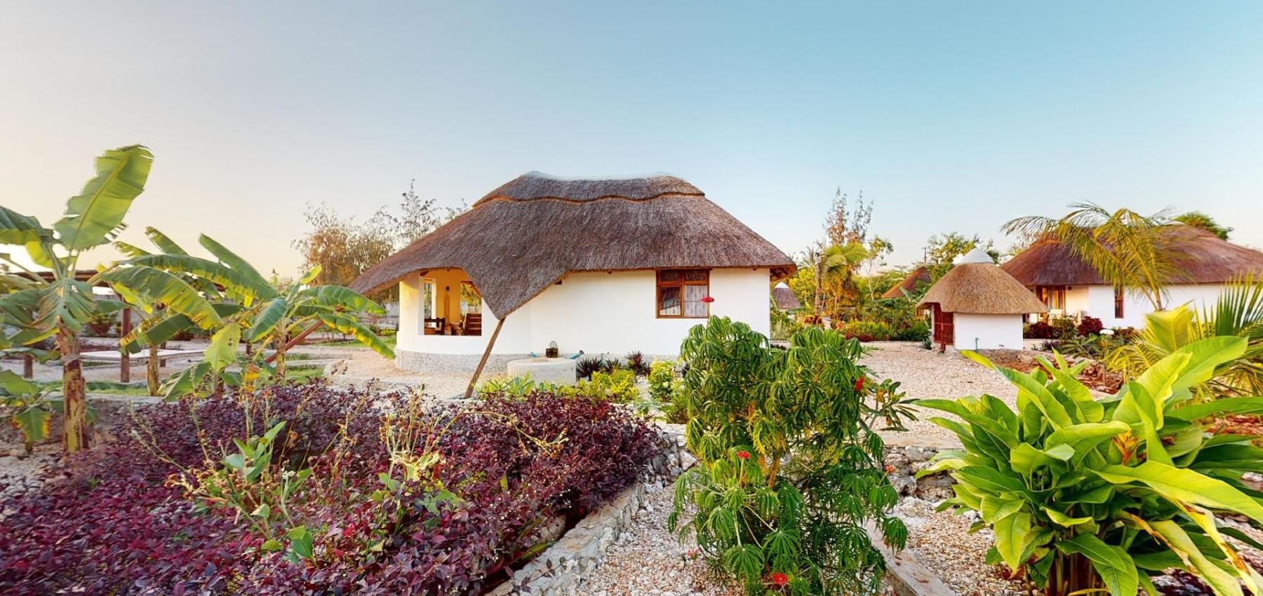 Zaria resort Zanzibar - dovolenkový prenájom bungalovu s dvomi spálňami a záhradou pre 2 páry D11