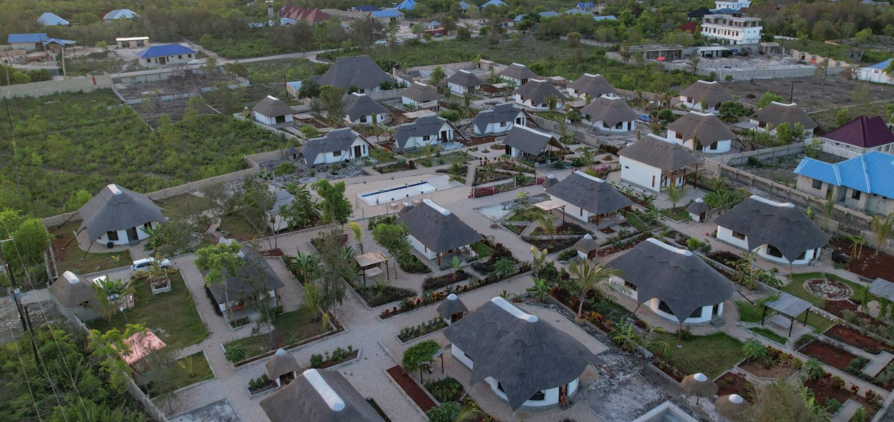 Zaria resort Zanzibar - dovolenkový prenájom bungalovu so záhradou pre dve osoby D07